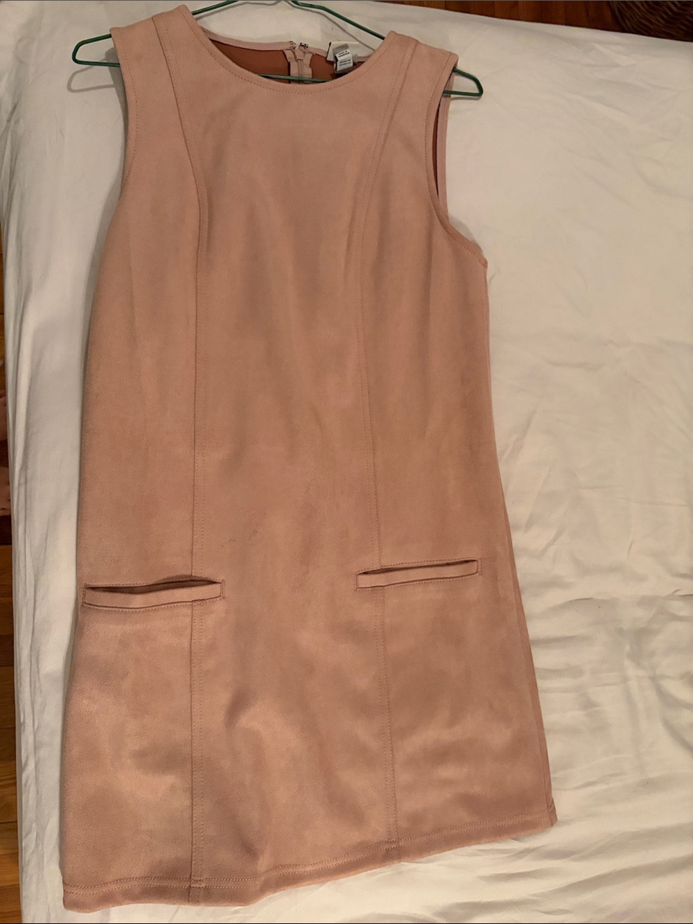 a new day Blush Pink Sleeveless Mini Shift Dress